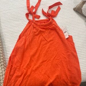 J. Crew Tank Top in orange XS